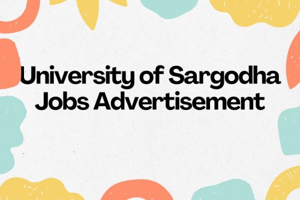 University of Sargodha Jobs Advertisement