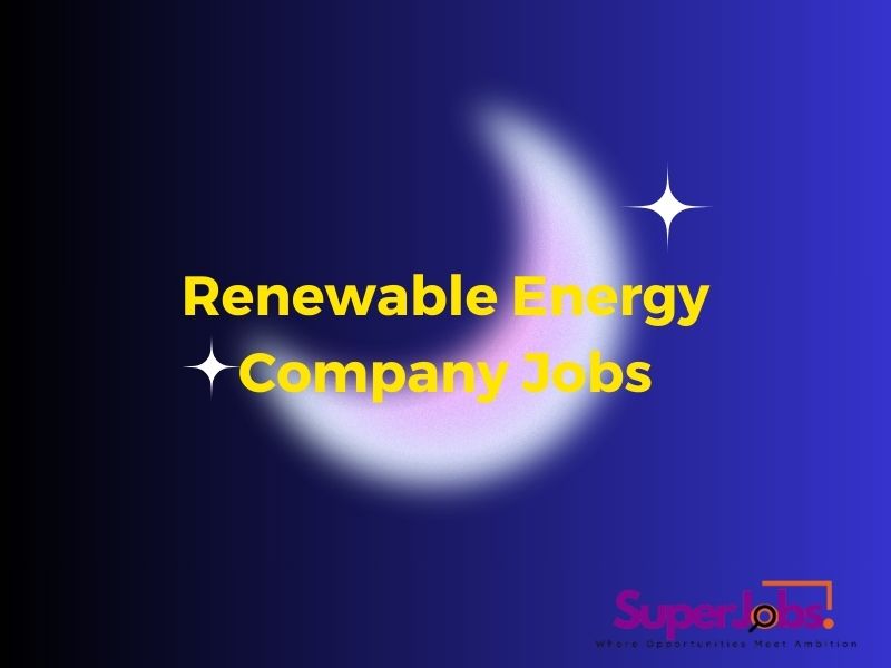 Renewable Energy Company Jobs